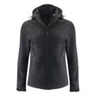 lodgetown softshell jakke dame sort