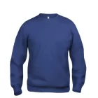 basic roundneck blå