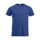 clique classic t-shirt herre deep blue