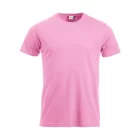 clique classic t-shirt herre klar rosa