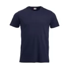 clique classic t-shirt herre marineblå