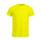 clique classic t-shirt herre vis. gul