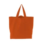 handlenett med trykk - tote bag orange