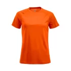 premium aktiv t dame vis. orange